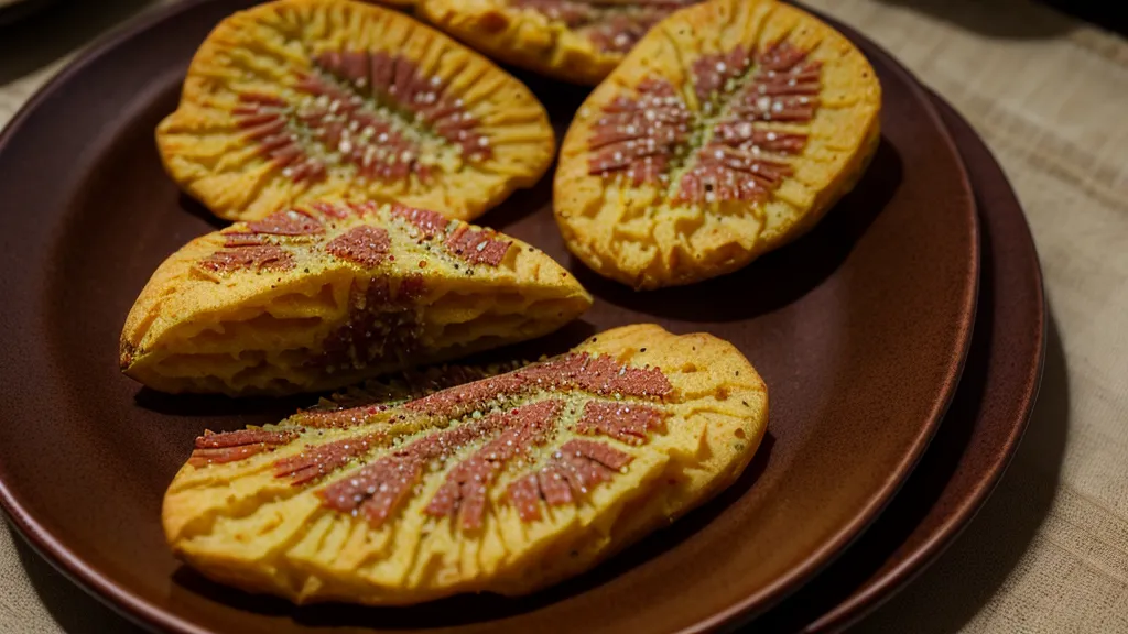 Chipa paraguaya en un plato simbolizando la falta de apetito por ansiedad